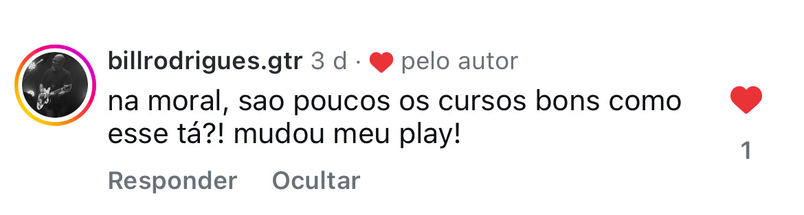 Depoimento de Bill Rodrigues