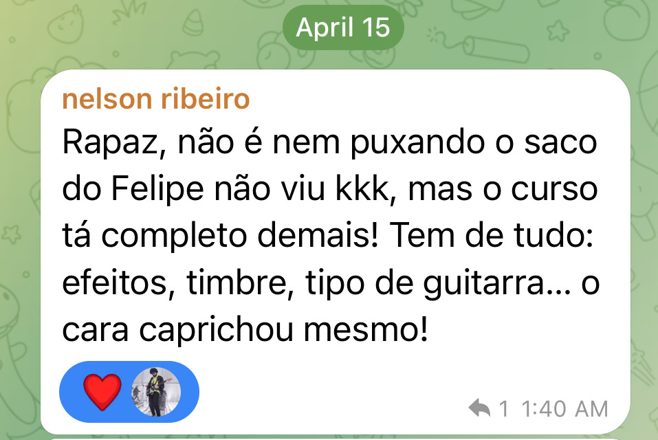 Depoimento de Nelson Ribeiro